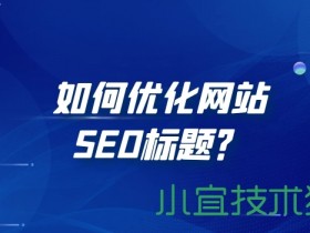 如何优化网站SEO标题? 数创文库