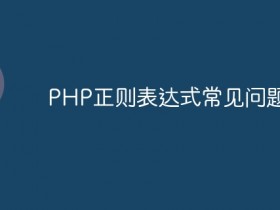 PHP正则表达式常见问题解析- 数创文库