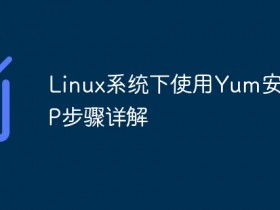 Linux系统下使用Yum安装PHP步骤详解- 数创文库